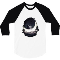 Moon Sailing 3/4 Sleeve Shirt | Artistshot