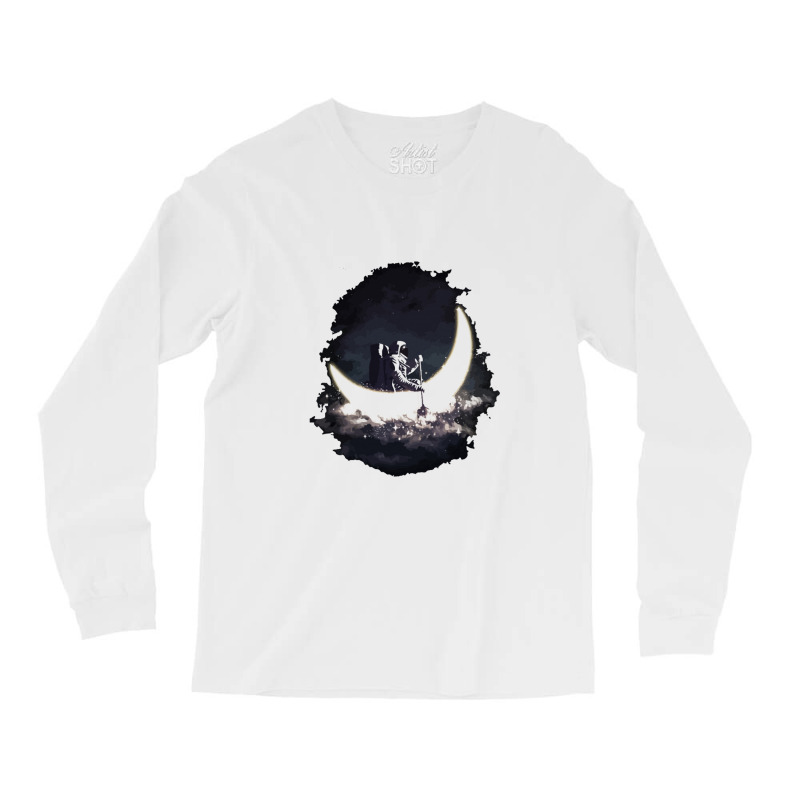 Moon Sailing Long Sleeve Shirts | Artistshot