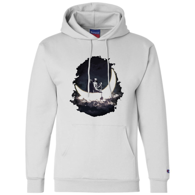 Moon Sailing Champion Hoodie | Artistshot