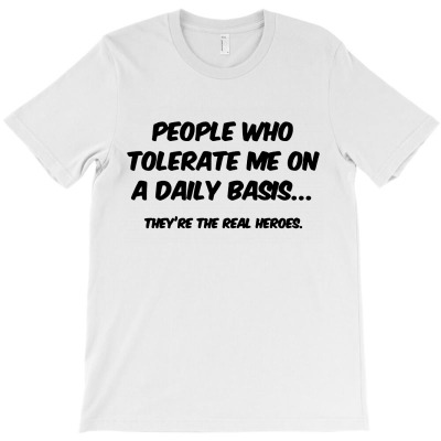 People Who Tolerate T-shirt Designed By Edward M Smith