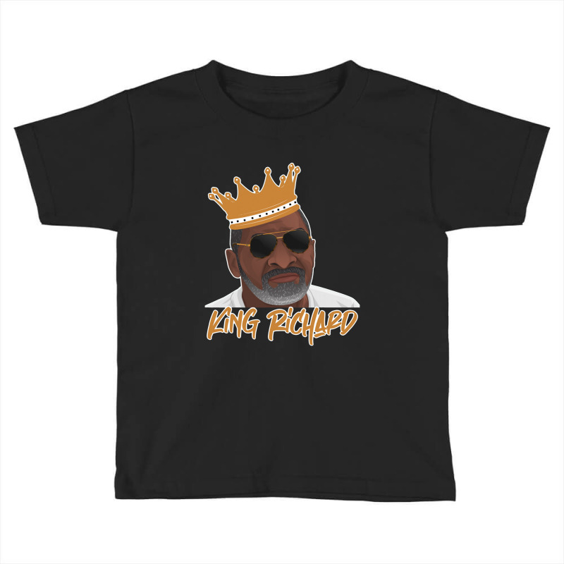 King Richard Salute To Black Fathers Toddler T-shirt by jabaludden | Artistshot