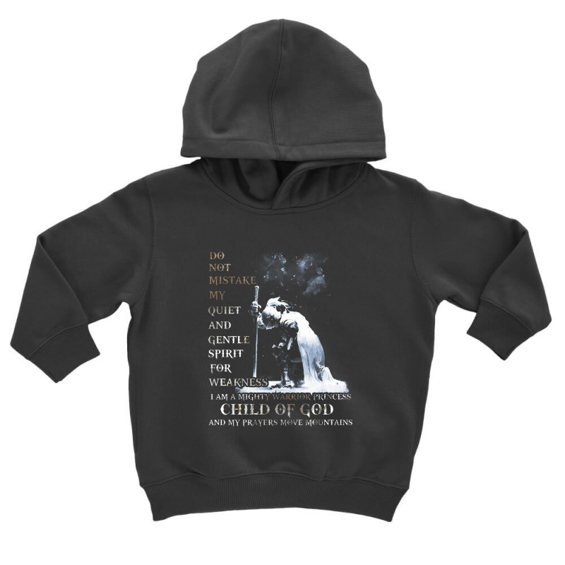 Knight Templar I Am A Child Of God A Warrior Of Christ Pullover Toddler Hoodie | Artistshot