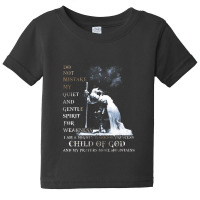 Knight Templar I Am A Child Of God A Warrior Of Christ Pullover Baby Tee | Artistshot