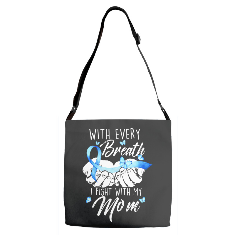 Diabetes Diabetic I Fight With My Mom Diabetes Awareness480 Diabetes A Adjustable Strap Totes by circularflap | Artistshot