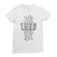 Birthday Year 1966 Limited Edition Gaming Gift Nerd Computer T Shirt Ladies Fitted T-shirt | Artistshot