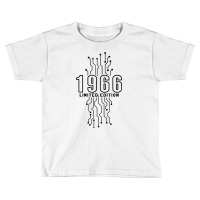 Birthday Year 1966 Limited Edition Gaming Gift Nerd Computer T Shirt Toddler T-shirt | Artistshot