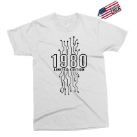 Birthday Year 1980 Limited Edition Gaming Gift Nerd Computer T Shirt Exclusive T-shirt | Artistshot