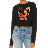 Chip N Dale Cropped Sweater | Artistshot