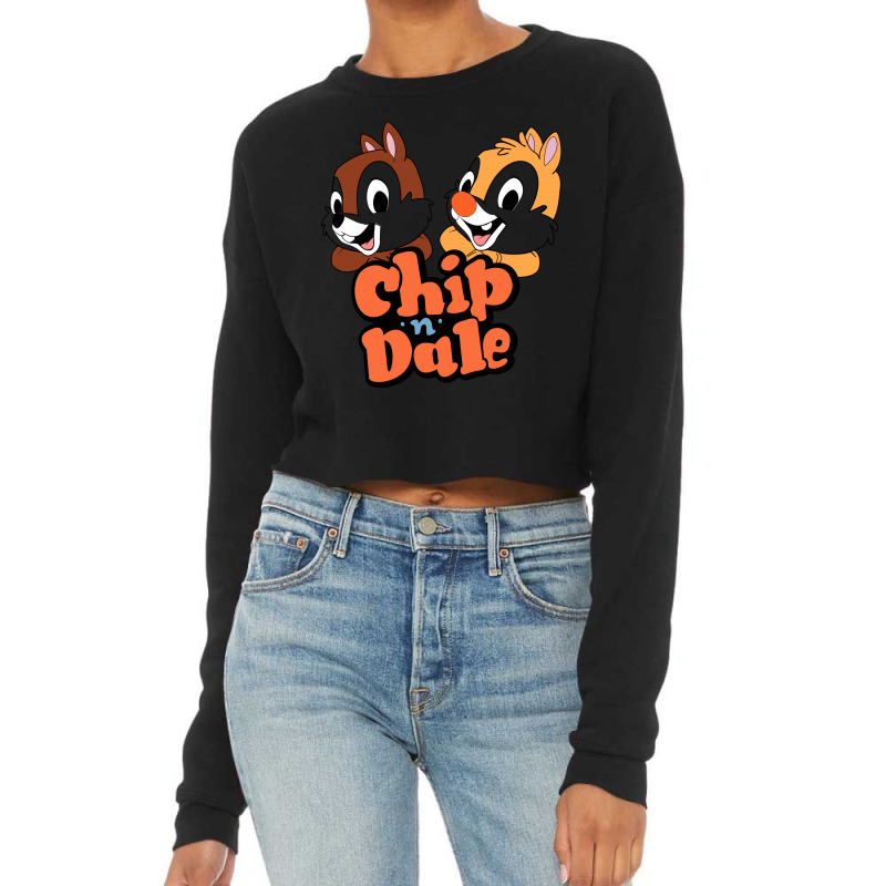 Chip N Dale Cropped Sweater by JayadiLoerah | Artistshot