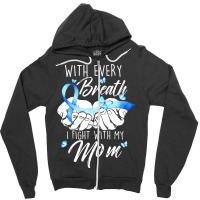 Diabetes Diabetic I Fight With My Mom Diabetes Awareness480 Diabetes A Zipper Hoodie | Artistshot