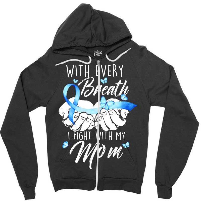 Diabetes Diabetic I Fight With My Mom Diabetes Awareness480 Diabetes A Zipper Hoodie by circularflap | Artistshot