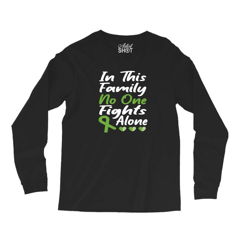 In This Family No One Fights Alone Long Sleeve Shirts by celvin | Artistshot