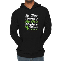 In This Family No One Fights Alone Lightweight Hoodie | Artistshot