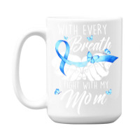 Diabetes Diabetic I Fight With My Mom Diabetes Awareness480 Diabetes A 15 Oz Coffee Mug | Artistshot