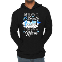 Diabetes Diabetic I Fight With My Mom Diabetes Awareness480 Diabetes A Lightweight Hoodie | Artistshot