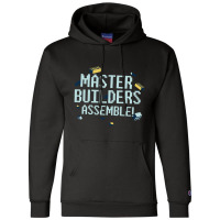 Master Builders Assemble Champion Hoodie | Artistshot