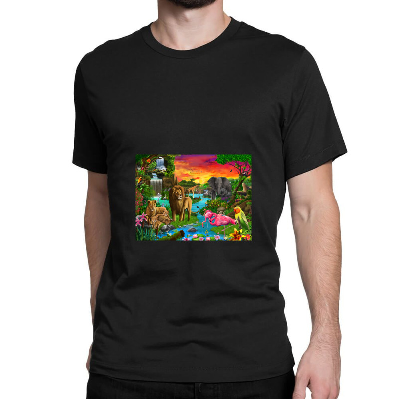 African Paradise Premium Scoop Classic T-shirt by BertFitt | Artistshot