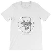 Assiniboia Map T-shirt | Artistshot