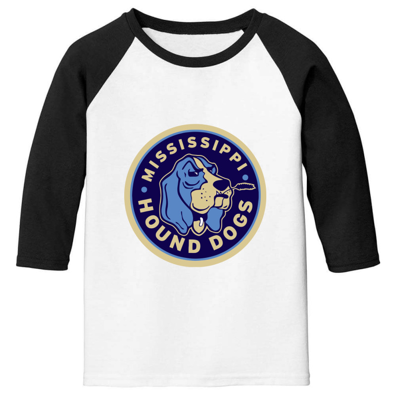 Football Mississippi Hound Dogs Youth 3/4 Sleeve | Artistshot