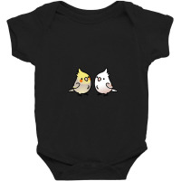 Cockatiel Pair Baby Bodysuit | Artistshot