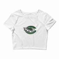 Fotball Canton Cougars Crop Top | Artistshot