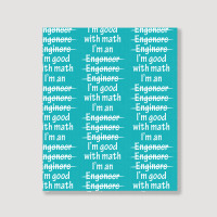 I Am Good With Math Portrait Canvas Print | Artistshot