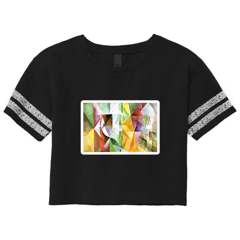 Claude Monet Boulevard Des Capucines New Color Editing 36253887 Scorecard Crop Tee by wahidd22 | Artistshot