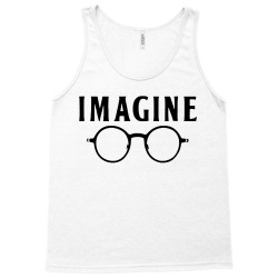 imagine t shirt choose peace peaceful lennon glasses no war Tank Top | Artistshot