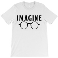 Imagine T Shirt Choose Peace Peaceful Lennon Glasses No War T-shirt | Artistshot