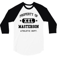 Masterson Name School Vintage Retro Funny 3/4 Sleeve Shirt | Artistshot