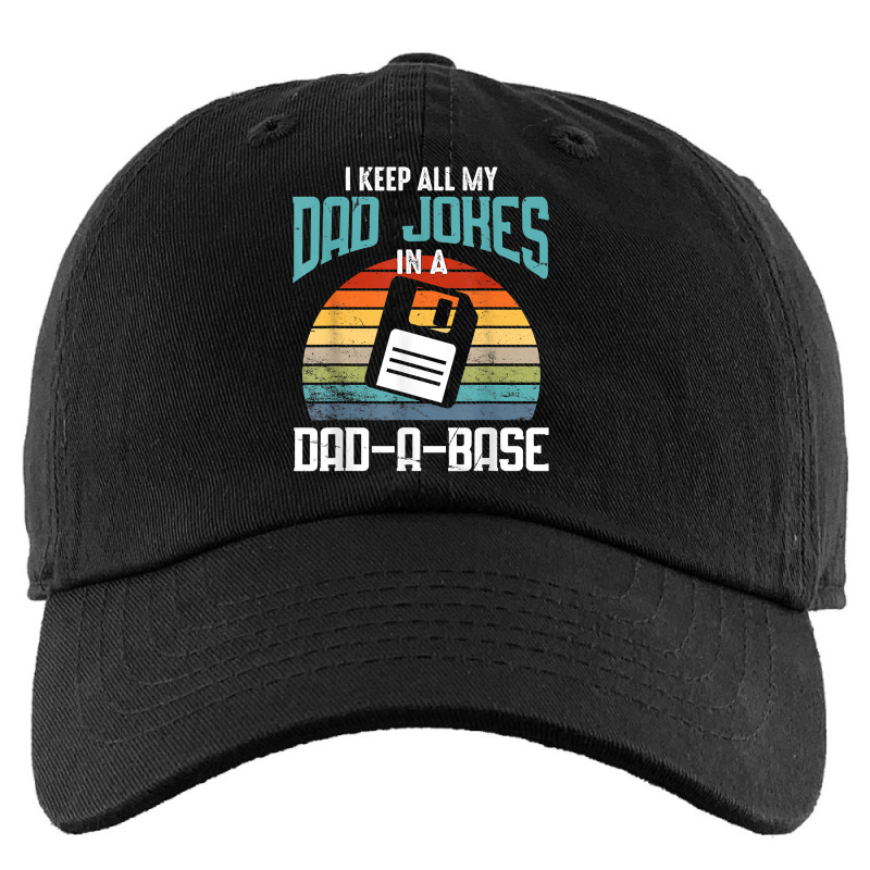 Funny Dad Jokes Database Pun Best Dad Humor Fathers Day T Shirt Kids Cap by lorebrend | Artistshot