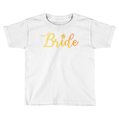 Bride Toddler T-shirt Designed By Akin