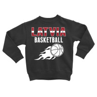 Latvia Basketball Fans Jersey   Latvian Flag Summer Sports T Shirt Toddler Sweatshirt | Artistshot