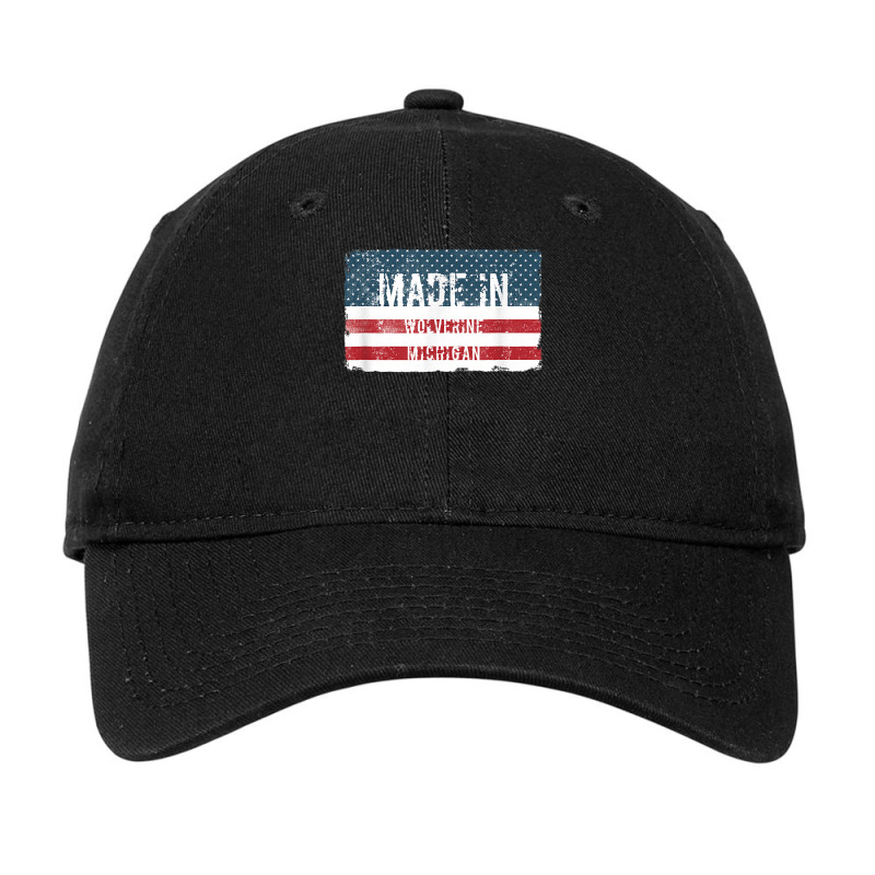 Made In Wolverine, Michigan T Shirt Adjustable Cap | Artistshot