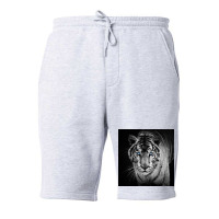 White Tiger Fleece Short | Artistshot