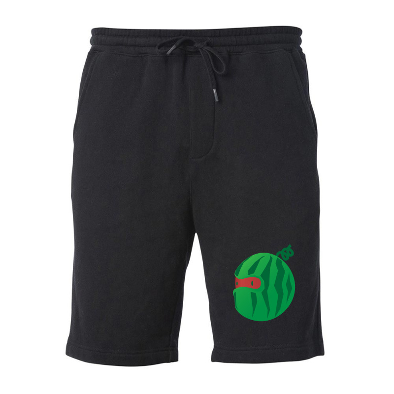 Watermelon Ninja Cute Illustration Fleece Short | Artistshot