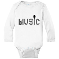 Music Design Long Sleeve Baby Bodysuit | Artistshot