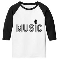 Music Design Youth 3/4 Sleeve | Artistshot