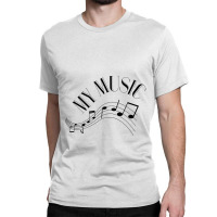 Music Note Classic T-shirt | Artistshot