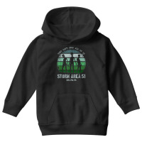 Storm Area 51 Alien Ufo They Can't Stop Us T Shirt Youth Hoodie | Artistshot