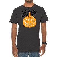 Just A Bunch Of Hocus Pocus Pumpkin Halloween Vintage T-shirt | Artistshot