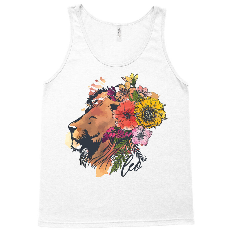 Leo Lion Tank Top by marceliana | Artistshot