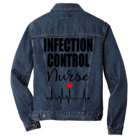 Infection Control Nurse Sweatshirt Men Denim Jacket | Artistshot