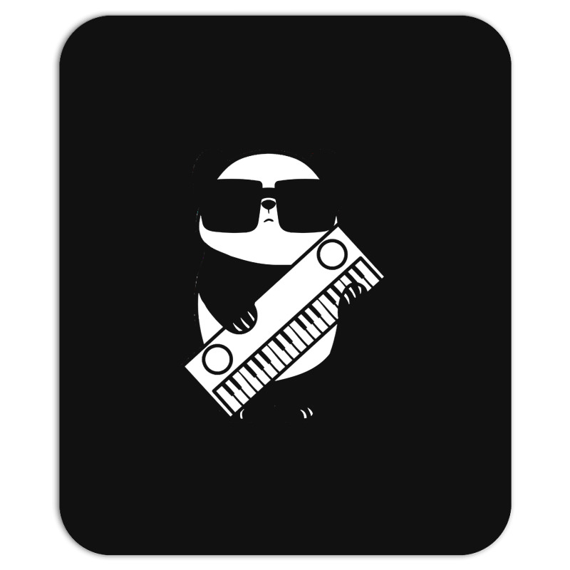 Keyboard Musician T  Shirt Synthesizer Keyboard Instrument Panda T  Sh Mousepad | Artistshot