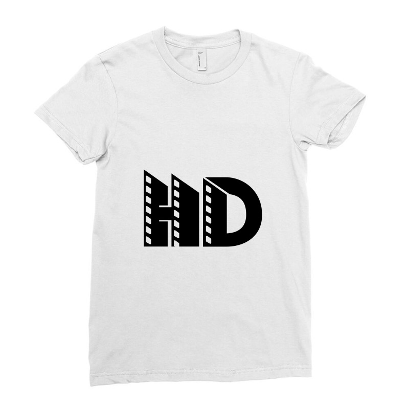 High Definition Ladies Fitted T-Shirt by s4rt4 | Artistshot