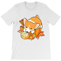 Pumpkin Spice Corgi T-shirt | Artistshot