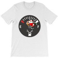 Santa Car Fuel Tank Cap, Funny Signs Decal For Christmas T-shirt | Artistshot