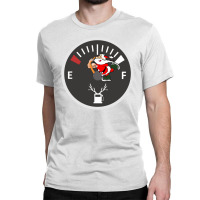 Santa Car Fuel Tank Cap, Funny Signs Decal For Christmas Classic T-shirt | Artistshot