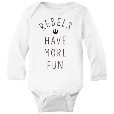 Rebels Have More Fun Long Sleeve Baby Bodysuit Designed By Koopshawneen