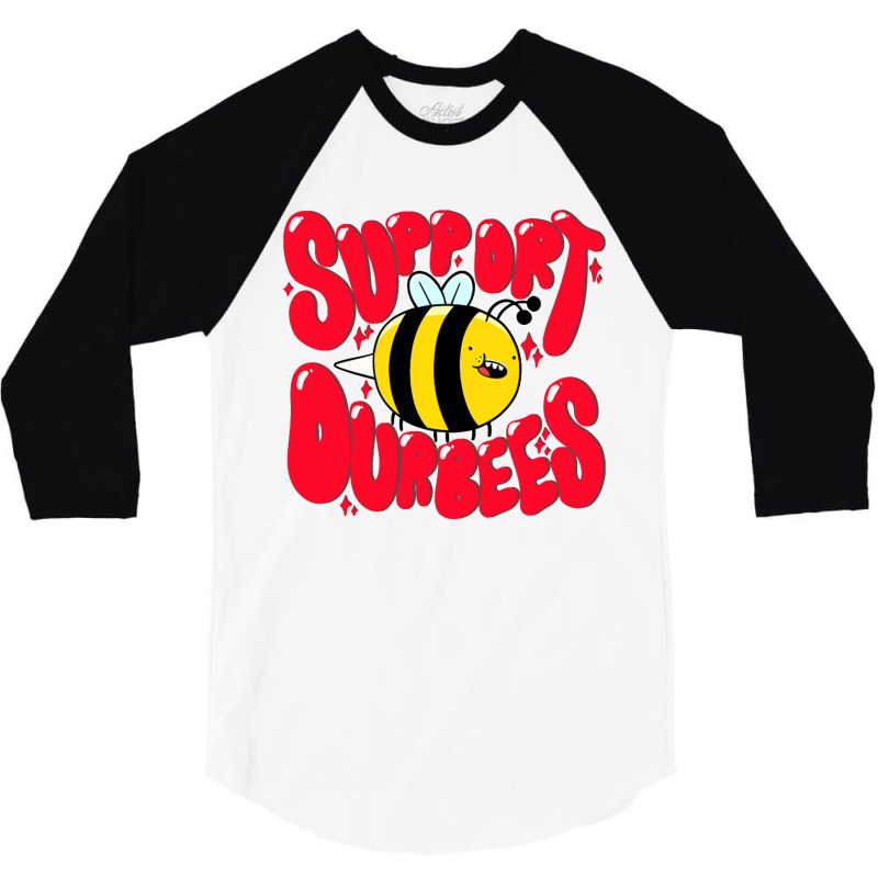 Support Our Bees 3/4 Sleeve Shirt by marceliana | Artistshot